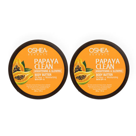 Buy OSHEA HERBALS Papayaclean Body Butter (Pack of 2 )-Purplle