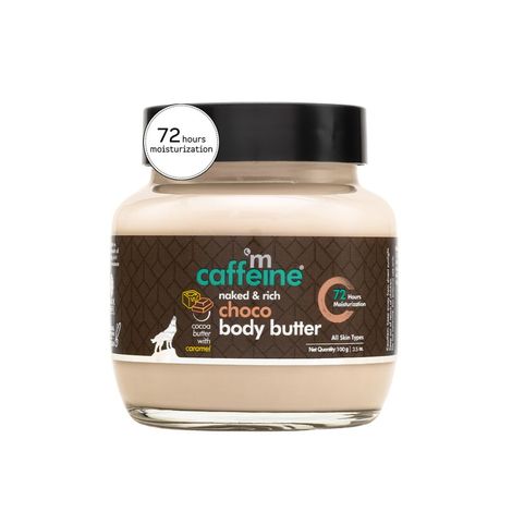Buy mCaffeine Choco Body Butter| Cocoa and Shea Butter | Deep Moisturizing, Reduces Stretch Marks and Heals Dry Skin | Upto 72 hours of Moisturization | 100 g-Purplle