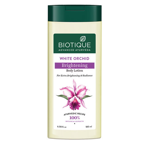 Buy Biotique White Orchid Brightening Body Lotion (180 ml)-Purplle