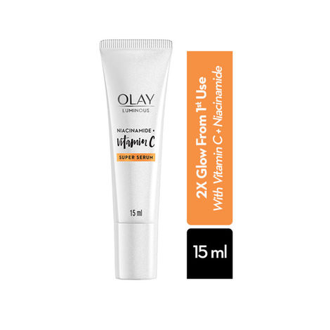 Buy Olay Vitamin C super serum| 99% pure Niacinamide | 2X Glow from 1st Use | 78% spot reduction | 15 ml-Purplle