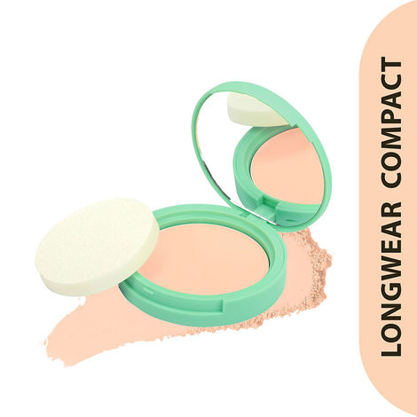 Buy SUGAR POP Longwear Compact - 05 Nude - SUGAR POP Longwear Compact Infused with Vitamin E & Castor Oil, UV Protection, Pore Minimising, Shine-Free, Matte, Long Lasting Finish, Ultra Lightweight on Skin l Face Compact for Women-Purplle