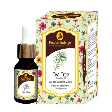 Buy Passion Indulge Natural Tea Tree Essential Oil for Anti-Microbial, Anti-acne, & excess oil removal-Purplle