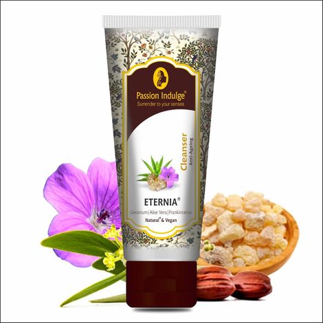 Buy Passion Indulge ETERNIA Cleanser For Anti-ageing and anti-Wrinkle 100ML-Purplle
