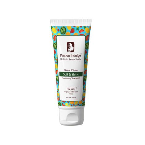 Buy Passion Indulge PAPAIN CONDITIONING SHAMPOO For soft and supple 200 ml-Purplle