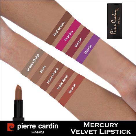 Pierre Cardin Paris - Mercury Velvet Lipstick 163-Nude Rose