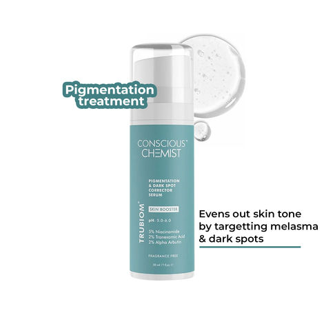 Buy Conscious Chemist 5% Niacinamide Serum | 30 ml | Serum for Pigmentation and Dark spot, Alpha Arbutin & Tranexamic Acid Face Serum, For Acne Scars & Uneven Skin, Face Serum for Men & Women-Purplle