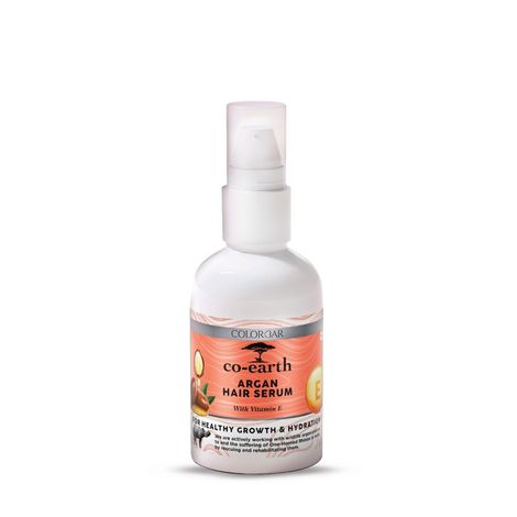 Buy Colorbar Co-earth Argan Hair Serum-(100 ml)-Purplle