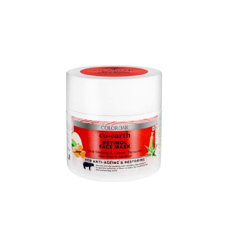 Buy Colorbar Co-earth Retinol Face Mask-(100 gm)-Purplle