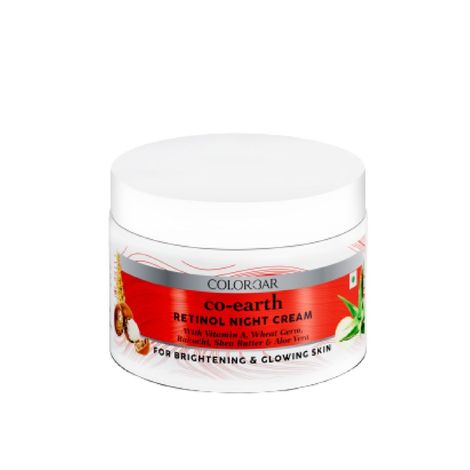 Buy Colorbar Co-earth Retinol Night Cream-(50 gm)-Purplle
