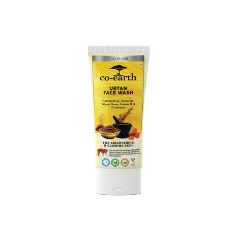 Buy Colorbar Co-earth Ubtan Face Wash-(100 ml)-Purplle