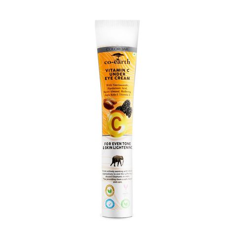 Buy Colorbar Co-earth Vitamin C Under eye Cream (20 gm)-Purplle