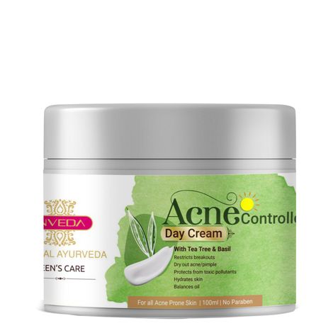 Buy Inveda Acne Controller Day Cream for Teenagers, 100ml-Purplle