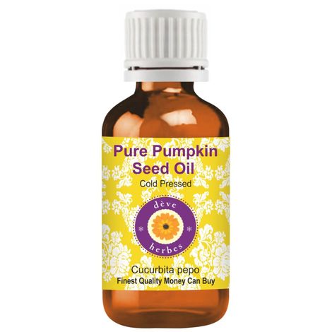 Buy Deve Herbes Pure Pumpkin Seed Oil (Cucurbita pepo) Natural Therapeutic Grade Cold Pressed 10 ml-Purplle