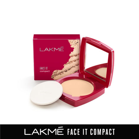 Buy Lakme Face It Compact, natural marble, 9 g-Purplle