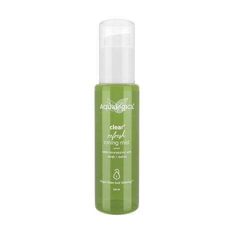 Buy Aqualogica Clear+ Refresh Toning Mist with Green Tea & Salicylic Acid 100ml-Purplle