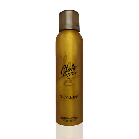 Buy Revlon Charlie Perfumed Body Spray - Gold-Purplle