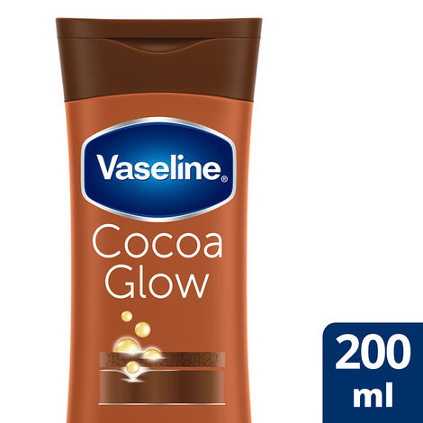 Buy Vaseline Intensive Care Cocoa Glow Body Lotion 200 ml-Purplle