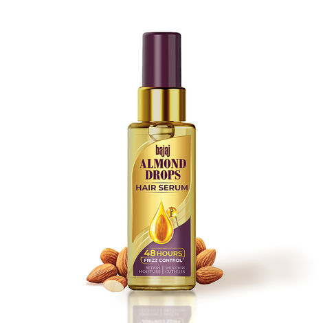 Buy Bajaj Almond Drops Almond Drops Hair Serum with Oil 50 ml-Purplle
