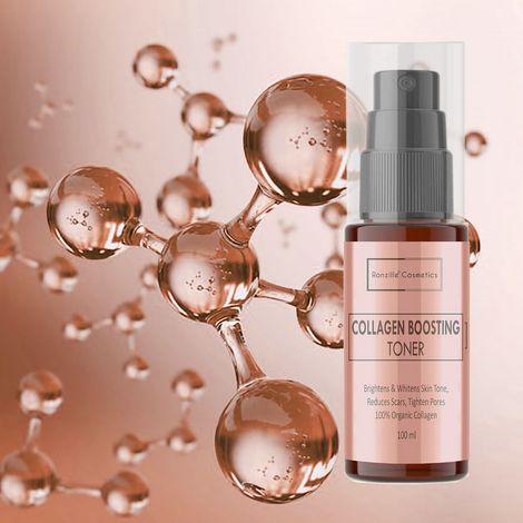 Buy Ronzille Collagen Boosting Toner For Scar Reduction,Fine Lines & Ageing for men and women 100 ml-Purplle