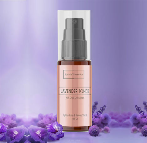 Buy Ronzille Lavender Toner for Wrinkle Free, Smooth and Glowing Skin for men and women-Purplle