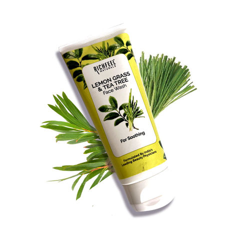 Buy Richfeel Lemon Grass & Tea Tree Face Wash 100 gm-Purplle
