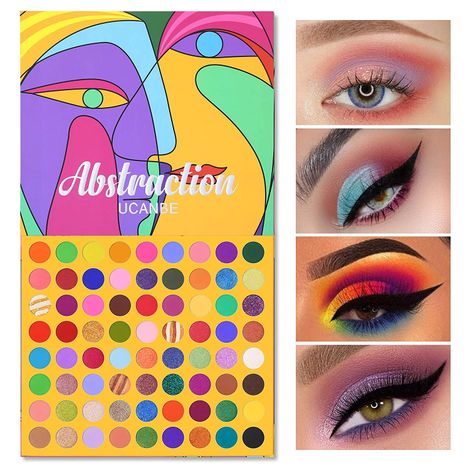 Buy Ucanbe Abstraction Eyeshadow Palette (Stub071)-Purplle