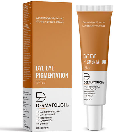 Buy DERMATOUCH Bye Bye Pigmentation Removal Cream for Women/Men with Niacinamide - 30G-Purplle