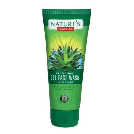 Buy Natures Essence protecting gel face wash Neem & Aloe 50 ml / 51ml-Purplle
