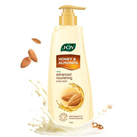 Buy Joy Honey & Almonds Advanced Nourishing Body Lotion, For Normal to Dry skin 750 ml-Purplle
