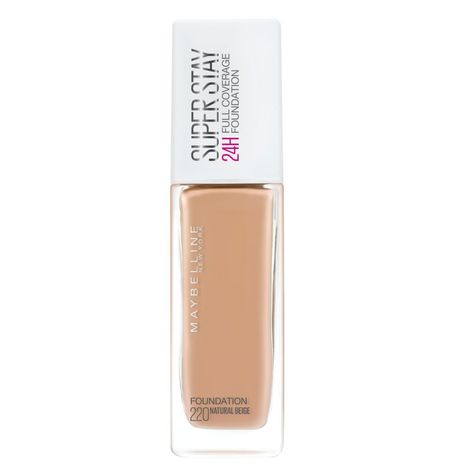 Buy Maybelline New York Super Stay Full Coverage Foundation - Natural Beige 220 (30 ml)-Purplle