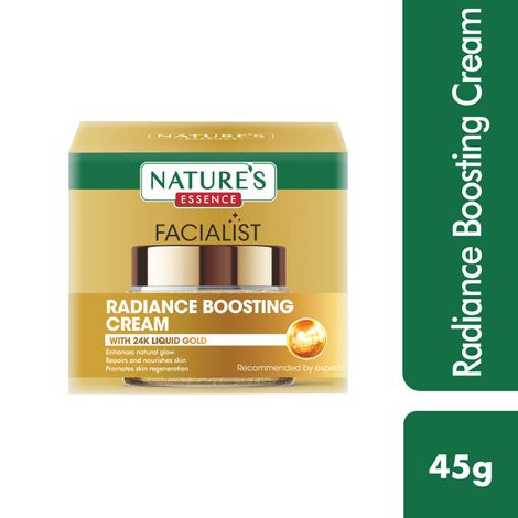 Buy Nature's Essence Radiance Boosting Cream with 24K Liquid Gold, 45g-Purplle