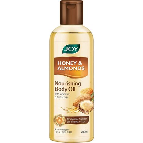 Buy Joy Honey & Almonds Nourishing Body Oil (200 ml)-Purplle
