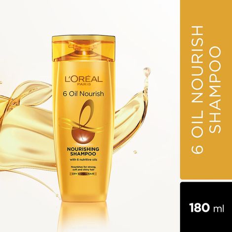 Buy L'Oreal Paris Extraordinary Oil Nourishing Shampoo For Dry & Dull Hair - 180ml-Purplle