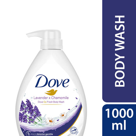 Buy Dove Lavender & Chamomile Go Fresh Body Wash with Relaxing Floral Scent - 1 L-Purplle