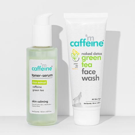 Buy mCaffeine Skin Calming Routine Combo of 2-Purplle
