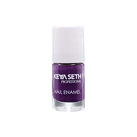 Buy Keya Seth Professional Grape Love Long Wear Nail Enamel Enriched with Vitamin E & Argan oil-Purplle