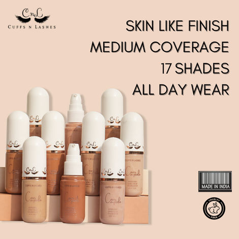 Cuffs N Lashes Cover Capsule Hydrating Foundation, Mocha 403