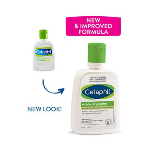 Buy Cetaphil Moisturising Lotion Normal to Combination, Sensitive Skin (100 ml)-Purplle