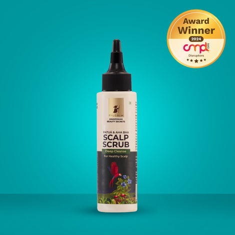 Buy Pilgrim Patua & AHA BHA Scalp Scrub Deep Cleanse For Healthy Scalp | Silicone Free Gentle Exfoliating Scrub To Prevent Product Build Up | For Women & Men (100 ml)-Purplle