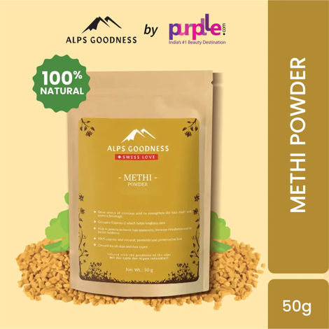 Buy Alps Goodness Powder - Methi (50 gm)-Purplle