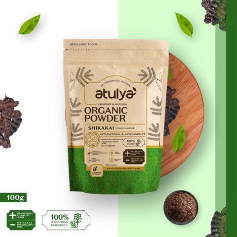 Buy Atulya Shikakai Organic Powder-Purplle