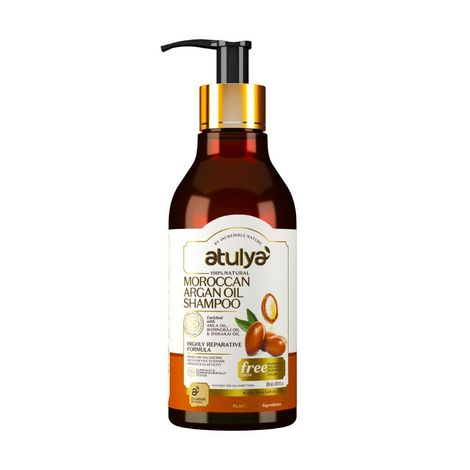 Buy Atulya Moroccon Argan Oil Shampoo 300 ml-Purplle