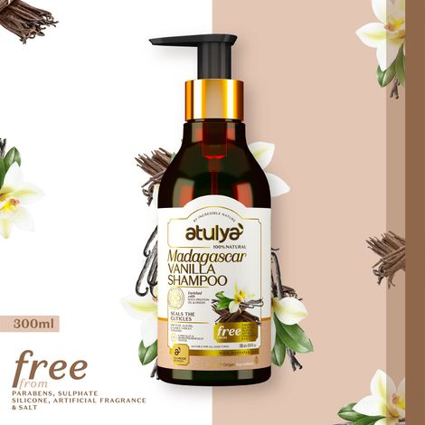 Buy Atulya Madagascar Vanilla Shampoo 300 ml-Purplle