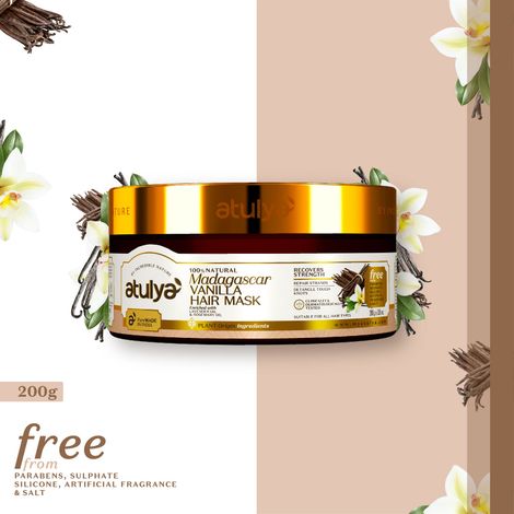 Buy Atulya Madagascar Vanilla Hair Mask 200 gm-Purplle