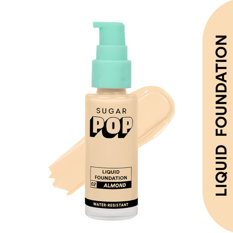 Buy SUGAR POP Liquid Foundation 02 Almond-Purplle