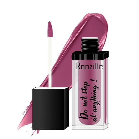 Buy Ronzille Weightless Mousse Lipstick Lighter Infused with Vitamin E -09-Purplle