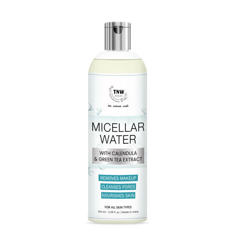 Buy TNW – The Natural Wash Micellar Water with Calendula & Green Tea Extract | For Removing Makeup | Alcohol-Free & Hydrating Formula-Purplle