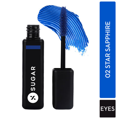 Buy SUGAR Cosmetics Bold Unfold Waterproof Mascara - 02 Star Sapphire 10 ml-Purplle