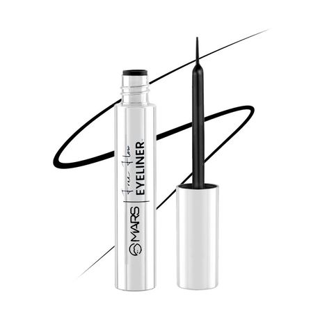Buy MARS Free Flow Eyeliner with Demi Matte Finish | Long Lasting, Smudgeproof & Easy Glide Formula (6 ml)-Purplle