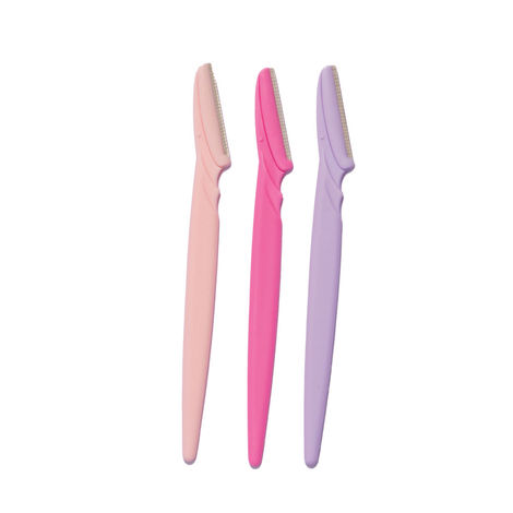 Buy GUBB Face & Eyebrow Razor For Women, Safe & Painless Hair Removal - 3 Facial Razors-Purplle